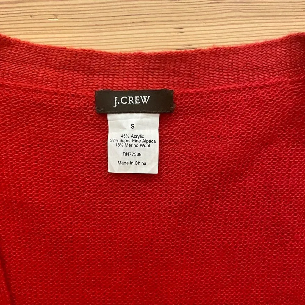 J. Crew Dulphine shimmer bling button cardigan. Size S.